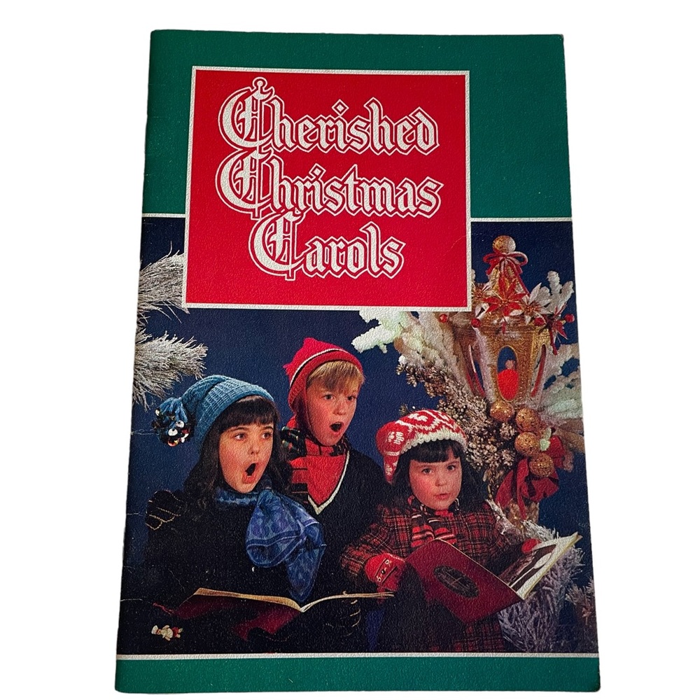 Vintage Christmas Carols Brown & Bigelow 1963 Made in USA